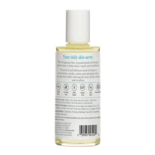 DERMA-E-Vitamin-E-Skin-Oil-14000-IU-Face-Oil-with-Safflower-Oil--Hypoallergenic-Fragrance-Free-Facial-Skin-Care-Nourishes-and-Conditions-2-fl-oz-0-0