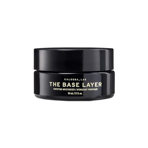 Caldera + Lab The Base Layer | Men’s Organic Face Cream Moisturizer for Dry, Sensitive, & Normal Skin – Vegan, Natural & Antioxidant Packed Facial Skincare
