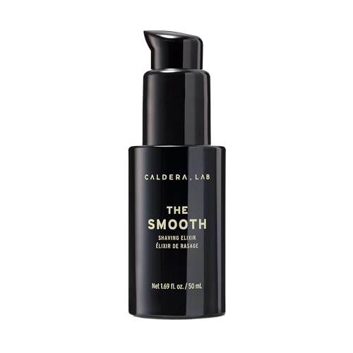 Caldera + Lab The Smooth Certified, Vegan, Exfoliating & Organic Shaving Elixir with Antioxidant Botanicals