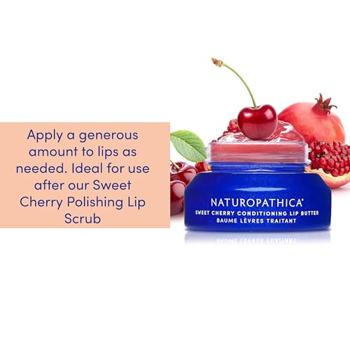 Naturopathica-Sweet-Cherry-Conditioning-Lip-Butter-Natural-Lip-Balm-for-Soft-Full-Lips-Antioxidant-Rich-Lip-Moisturizer-for-Men-and-Women-05-fl-oz-0-3