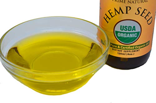 Prime-Natural-Organic-Hemp-Seed-Oil-4oz-USDA-Certified-Sativa-Oil-Pure-Cold-Pressed-Virgin-Unrefined-Vegan-Food-Grade-High-Omega-3-6-9-Fatty-Acids-Good-for-Face-Body-Skin-Hair-Care-0-2