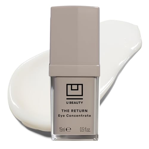 U Beauty The RETURN Eye Concentrate – Anti-Aging Eye Cream with Peptides and Antioxidants for Brighter and Tighter Under Eyes, Reduce Fine Lines, Puffiness & Dark Circles – 0.5 fl oz