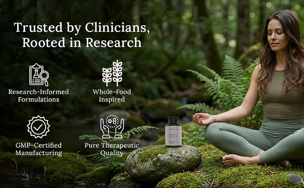 Research backed boron supplement with GMP certified food form minerals for wellness support